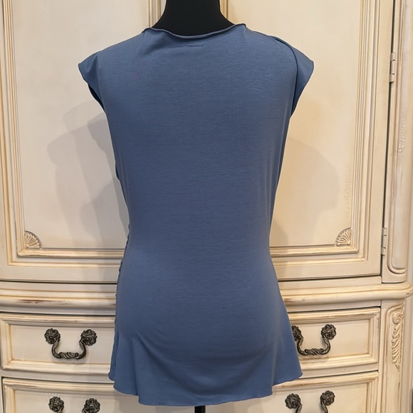 Blue gray blouse - Picture 4 of 6